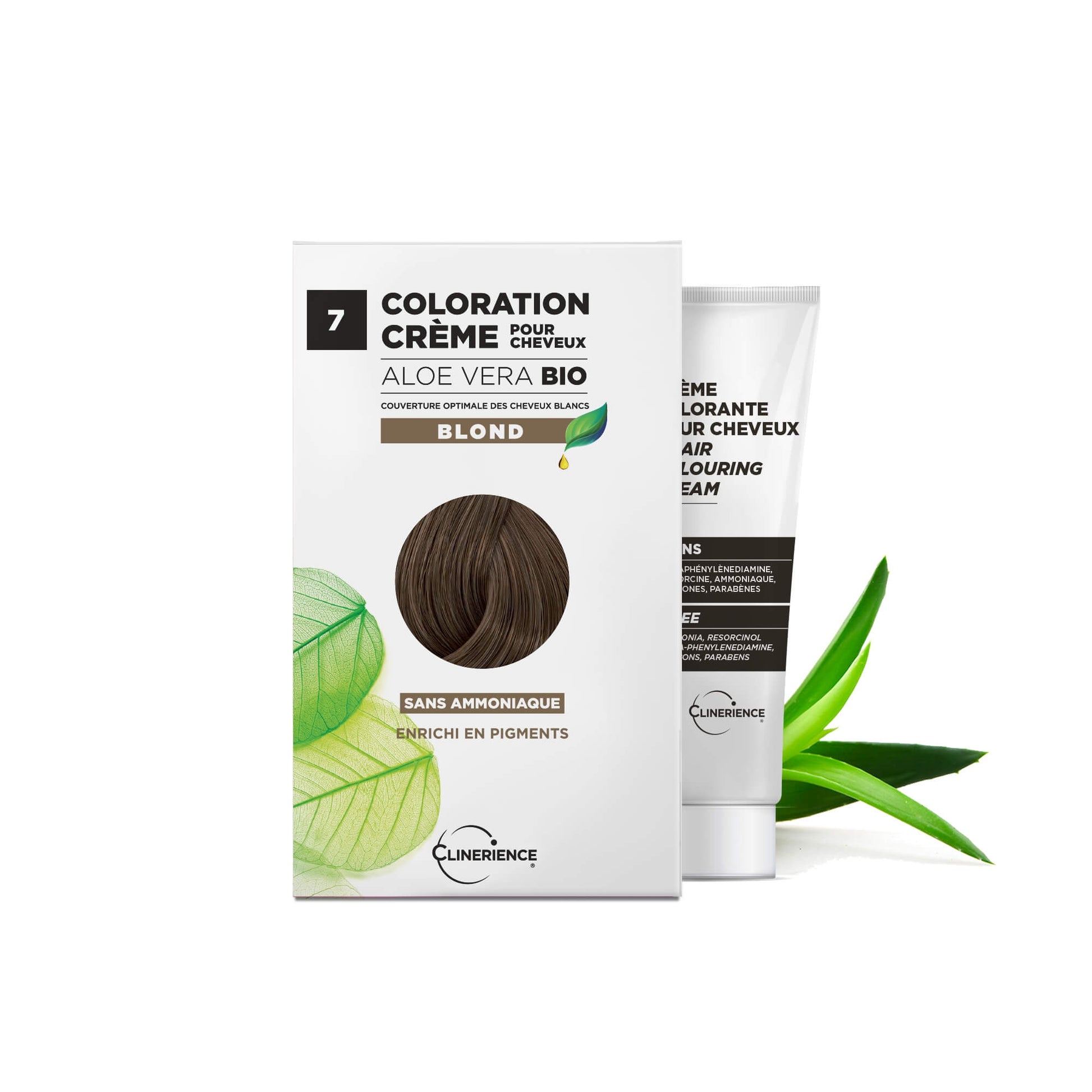 BLONDE N°7 - ORGANIC ALOE VERA CREAM HAIR DYE
