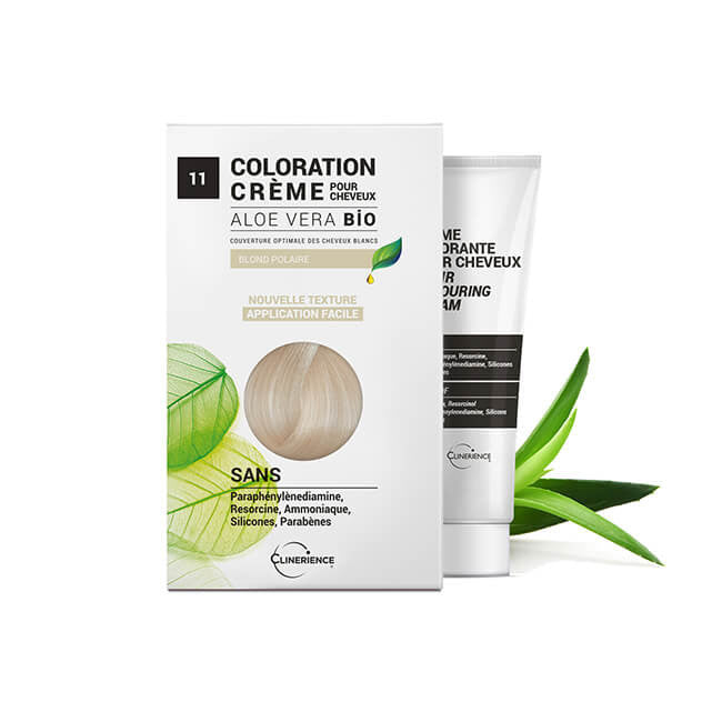 ARCTIC BLONDE N°11 - ORGANIC ALOE VERA CREAM HAIR DYE