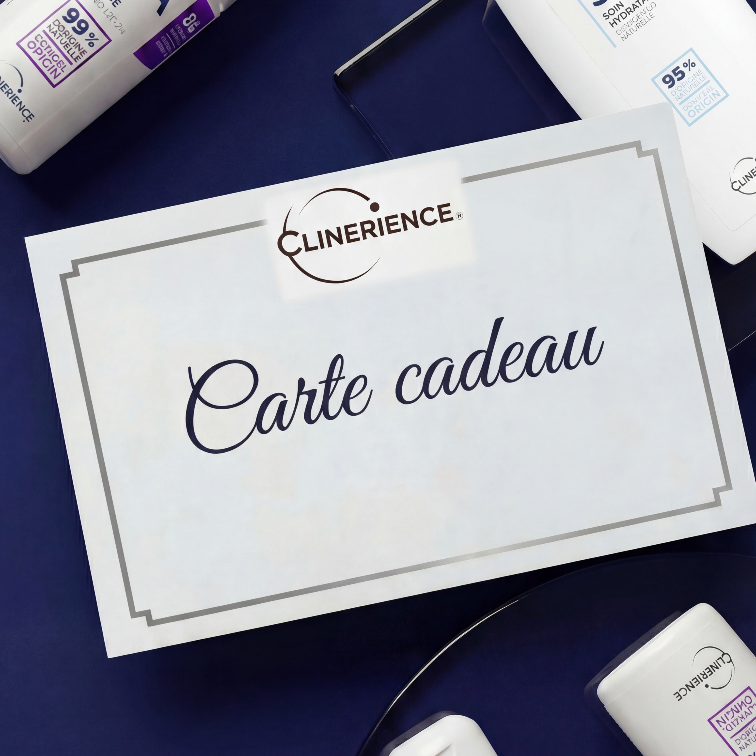 The Clinerience gift card